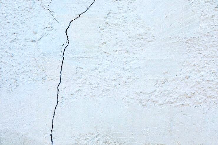 Mur fissuré